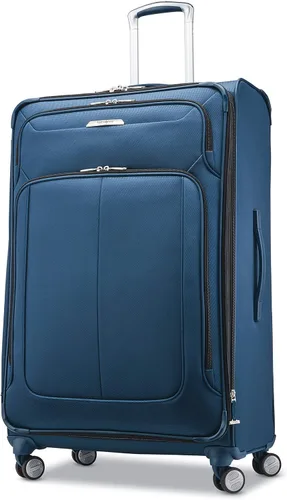 Miniatura 3 de Samsonite Solyte DLX Softside - Equipaje extensible con ruedas giratorias, azul (Mediterranean Blue)), 123564-0559