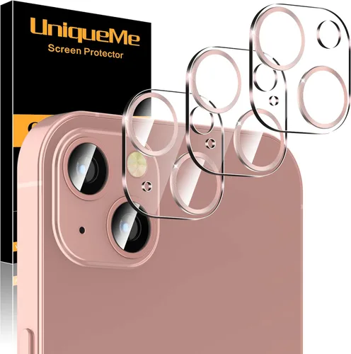 Miniatura 80 de UniqueMe para Paquete de 3 Protectores de Lente de Cámara para iPhone 15 Pro/iPhone 15 Pro Max, [Protección contra Caídas] [Compatible con Fundas]