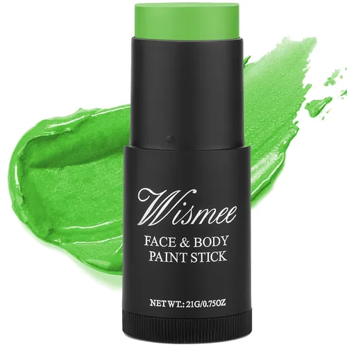Miniatura 13 de Ojo naranja negro Deportes, palo de pintura de cuerpo de cara naranja, resistente al sudor, impermeable, pintura facial, maquillaje para Halloween