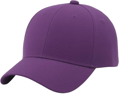 Miniatura 46 de TOP HEADWEAR Sombrero de béisbol ajustable con cierre de velcro para niños en blanco
