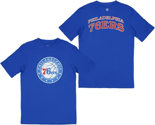 FISLL Camiseta de manga corta para hombre, con el color, nombre y logotipo del equipo de la NBA