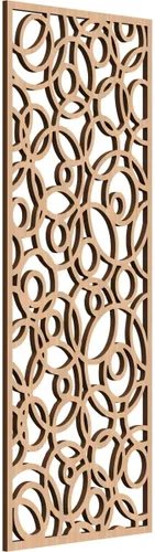 Miniatura 57 de Latrobe Paneles de pared decorativos de madera con calado, 9 3/8 pulgadas de ancho x 24 3/8 pulgadas de alto x 3/8 de alto, roble rojo rojo (Red Oak)