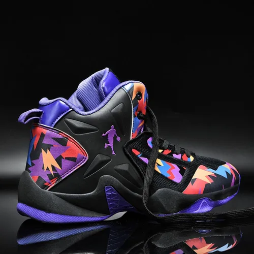 Miniatura 3 de Ucilxi Nuevos zapatos de baloncesto de moda tejida voladora