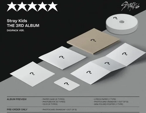 Miniatura 2 de Stray Kids 5-STAR 3er álbum completo DIGIPACK Ver (SEUNGMIN)