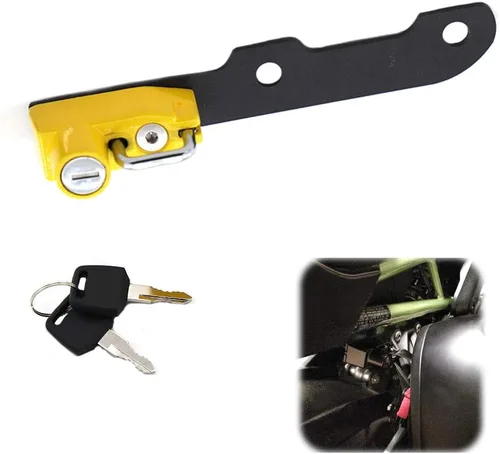 Miniatura 8 de Bloqueo de casco de motocicleta antirrobo combinación PIN bloqueo asegura para Z900 2017-2019