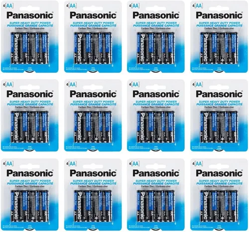 Miniatura 2 de Panasonic 12 baterías D resistentes