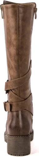 Miniatura 5 de GLOBALWIN Women's Chunky Low Heels Boots Knee High Boots For Women