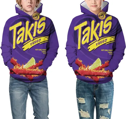 Miniatura 6 de Boy's Hoodie with Pocket 3D Printed Teens Pullover Unisex Sweatshirt Hoodie
