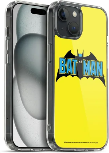 Miniatura 331 de Head Case Designs Funda de gel con licencia oficial de Batman DC Comics Bat Signal Logos [protección de grado militar] compatible con Apple iPhone 7