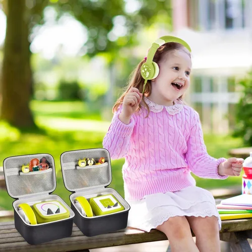 Miniatura 6 de Carrying Case for Toniebox Starter Set 1，2 and Tonies Figurines with EVA Protective Material to Hold Headphones, Charging Station & Accessories for