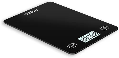 Miniatura 3 de CUBITT Báscula inteligente de cocina, báscula de alimentos Bluetooth con calculadora nutricional para ceto, macro y calorías, gramos digitales