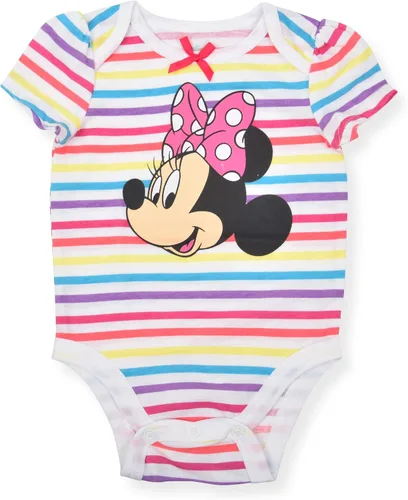 Miniatura 5 de Disney Minnie Mouse Fabulous - Paquete de 5 mamelucos para niñas recién nacidas, bebés y bebés