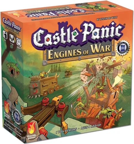 Miniatura 11 de Fireside Games Castle Panic 2ª edición Juego de mesa de estrategia familiar cooperativa con comercio de cartas Monster Defense y torres 3D