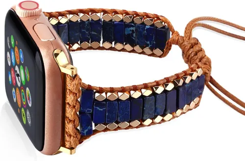 Miniatura 9 de Pulsera bohemia con cuentas compatible con Apple Watch Band de 1.496 in, 1.575 in, 1.614 in, 1.654 in, 1.732 in, 1.772 in, 1.811 in y 1.929 in