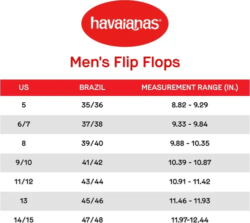 Miniatura 6 de Havaianas Men's Brazil Logo Flip Flop Sandal Slipper