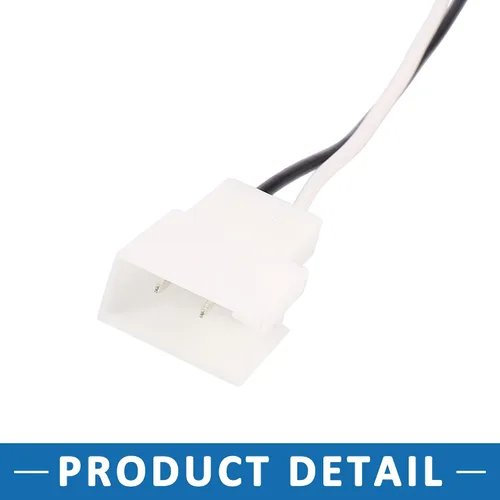 Miniatura 7 de Adaptador de cable de altavoz de coche 72-8104 arnés de conector para Toyota Corolla 1993-2015 plástico blanco (juego de 4)