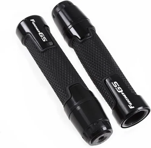 Miniatura 3 de Empuñaduras de manillar de motocicleta para BMW F650GS F 650 GS motocicleta 7/8 pulgadas 0.866 in, goma de aluminio, extremos de mango, tapones