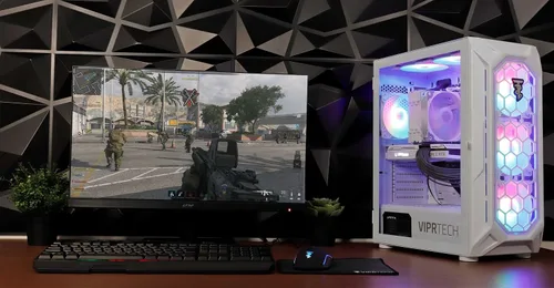 Miniatura 2 de ViprTech Ghost 2.0 PC para juegos - AMD Ryzen 5 5600 (Turbo de 4.4Ghz), RTX 3060 12GB, 32GB DDR4 3200, 1TB NVMe SSD, PSU Gold de 600W, listo