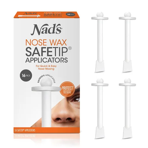 Miniatura 7 de Kit de cera nasal Nad's para hombres y mujeres - Kit de depilación para la depilación rápida y fácil del vello nasal, 1 unidad