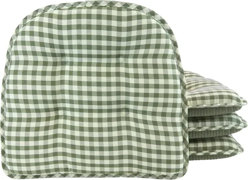 Miniatura 33 de Cojines antideslizantes para silla, ensamblados en Estados Unidos, almohadillas de asiento antideslizantes en forma de U para comedor, cocina