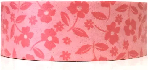 Miniatura 19 de allydrew Cinta adhesiva decorativa Washi, banda de rodadura granate