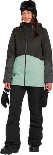 Miniatura 4 de Volcom Chaqueta con capucha para mujer, con aislamiento para snowboard, esquí, invierno