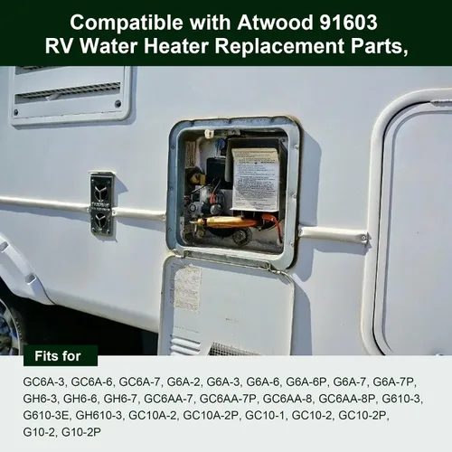Miniatura 5 de 91603 - Conjunto piloto de calentador de agua para Atwood, piezas de calentador de agua para caravana, reemplaza Dometic Atwood 91603 92616 91214