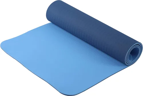 Miniatura 3 de Thick High Density Yoga Mat Exercise Equipment Gym Floor Mat, Thick 72 x 24” Non-Slip Workout Fitness Home Pilates Mat for Women & Men Azul