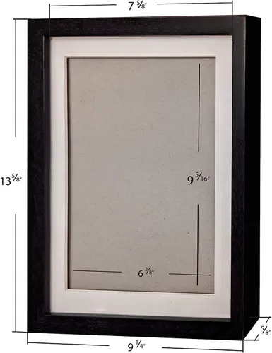 Miniatura 2 de Marco para Cómics 2 Pack, Marco de Madera MDF, Acolchado Libre de Ácidos, Protección UV 98% Policarbonato, Se Ajusta a Cómics hasta 6 3/4" x 10