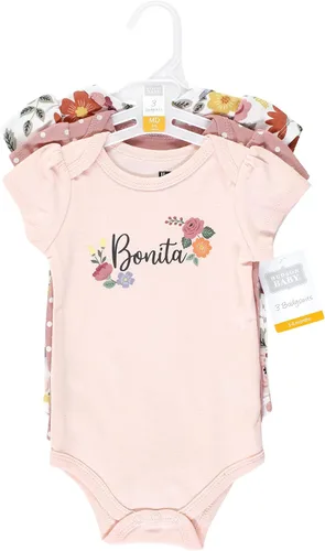 Miniatura 339 de Hudson Baby baby-girls Cotton Bodysuits 3-pack
