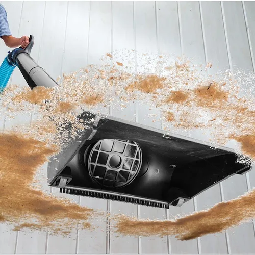 Miniatura 3 de Dust Right Barrido de piso de cambio rápido de 4 pulgadas – El kit de accesorios para colector de polvo incluye barrido de piso de cambio rápido