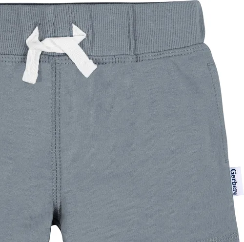 Miniatura 5 de Paquete de 3 pantalones cortos de punto sin cierre para bebé niño