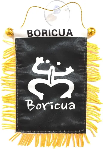 Miniatura 4 de Bandera de Puerto Rico para Auto - Bandera de Puerto Rico Para Auto - Boricua - Adhesivo decorativo para interior de coche