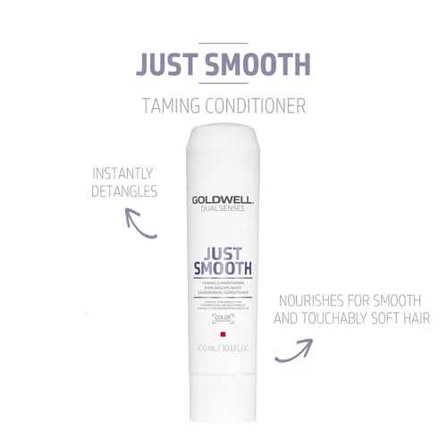 Miniatura 2 de Goldwell Dualsenses Just Smooth - Acondicionador antiencrespamiento y control de humedad