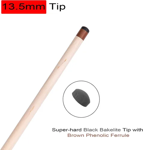 Miniatura 5 de CUEELF Heavy Hitter Jump Break Taco de Billar 20oz 21oz 22oz 23oz Taco de Billar de 3 Piezas Punta de Baquelita Extra Dura para Roturas Explosivas
