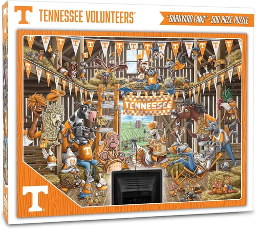 Miniatura 20 de YouTheFan NCAA Barnyard Fans - Rompecabezas de 500 piezas