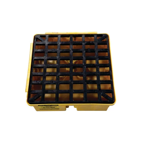 Miniatura 2 de Eagle Plataforma modular para derrames de un tambor, 26.25"x26"x6.5", sumidero de 15 galones, bandeja de contención de capacidad de carga de 2,000