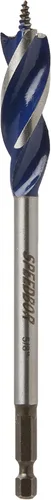 Miniatura 11 de IRWIN SPEEDBOR Broca triflute para madera 7/16" (3041015), Negra