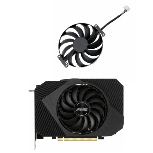 Miniatura 3 de T129215BU FDC10U12D9-C - Reemplazo del ventilador de refrigeración de tarjeta gráfica de 3.740 in para ASUS RTX 3050 RTX 3060 Phoenix Quiet Cooler