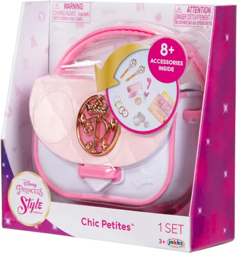 Miniatura 7 de Colección de Estilo Disney Princess Bolso - Bolso Pequeño y Elegante A de Juego de Simulación - Mini Bolso de Vinilo Suave para Niñas de 3 Años