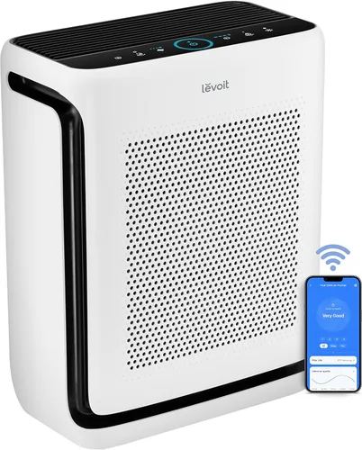 Miniatura 5 de LEVOIT Purificadores de aire con monitor de calidad de aire para habitaciones grandes del hogar, Vital 100S cubre hasta 1110 pies cuadrados y cubre
