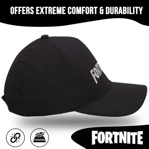 Miniatura 5 de FORTNITE Gorra de béisbol para niños, sombrero de calidad para niños y gorra ajustada, gorra de béisbol de ala plana con diseño elegante