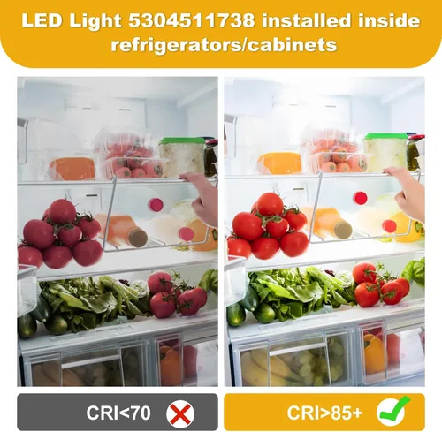 Miniatura 8 de 5304511738 - Bombilla LED para refrigerador compatible con Electrolux Kenmore Frigidaire Refrigerator PS12364857, AP6278388, 1 paquete