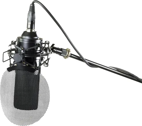 Miniatura 3 de MXL 770 Micrófono de condensador para podcasting, canto, grabación en estudio casero, juegos y transmisión XLR Diafragma grande Cardioide
