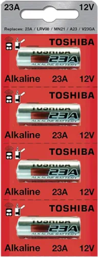 Miniatura 12 de Batería alcalina A23 GP23AE MN21 23GA de 12 voltios (2 baterías)
