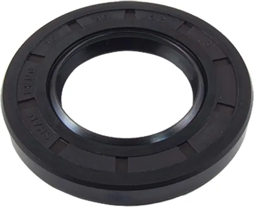 Miniatura 38 de uxcell Caucho doble de los labios del sello de aceite del eje rotatorio métrico 49.2x82.0x16.4 ft m TC, negro