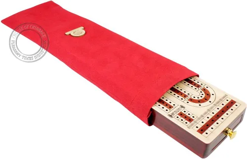 Miniatura 6 de Alfabeto continuo de la tabla de la cuna e forma incrustada en arce y madera de sangre con cajón de almacenamiento para las clavijas de la cuna