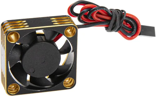 Miniatura 3 de ShareGoo Motor sin escobillas de aleación ESC Ventilador de refrigeración disipador de calor 28000RPM 1.181x1.181 in JST Plug para 1/8 1/10 1/12 RC