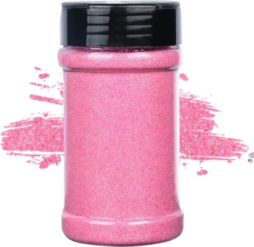 Miniatura 9 de TORC Purpurina fina roja de 1 libra y 16 onzas de purpurina en polvo para vasos, resina para manualidades, slime, cosméticos, pintura de uñas, Rojo