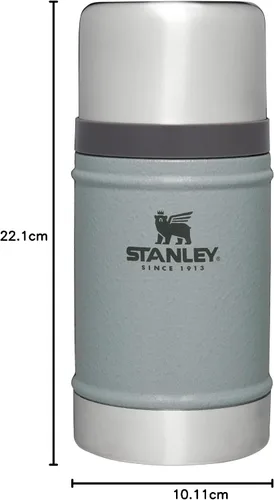 Miniatura 6 de STANLEY - Recipiente para alimentos con aislamiento al vacío, acero inoxidable 18/8, para comida fría y caliente, tapa a prueba de fugas que puede